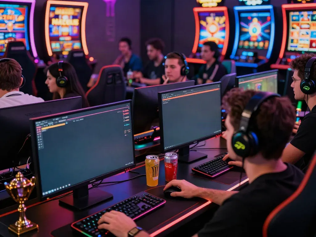 Engaging online gaming session at trang chủ tx88 with diverse players and vibrant atmosphere.