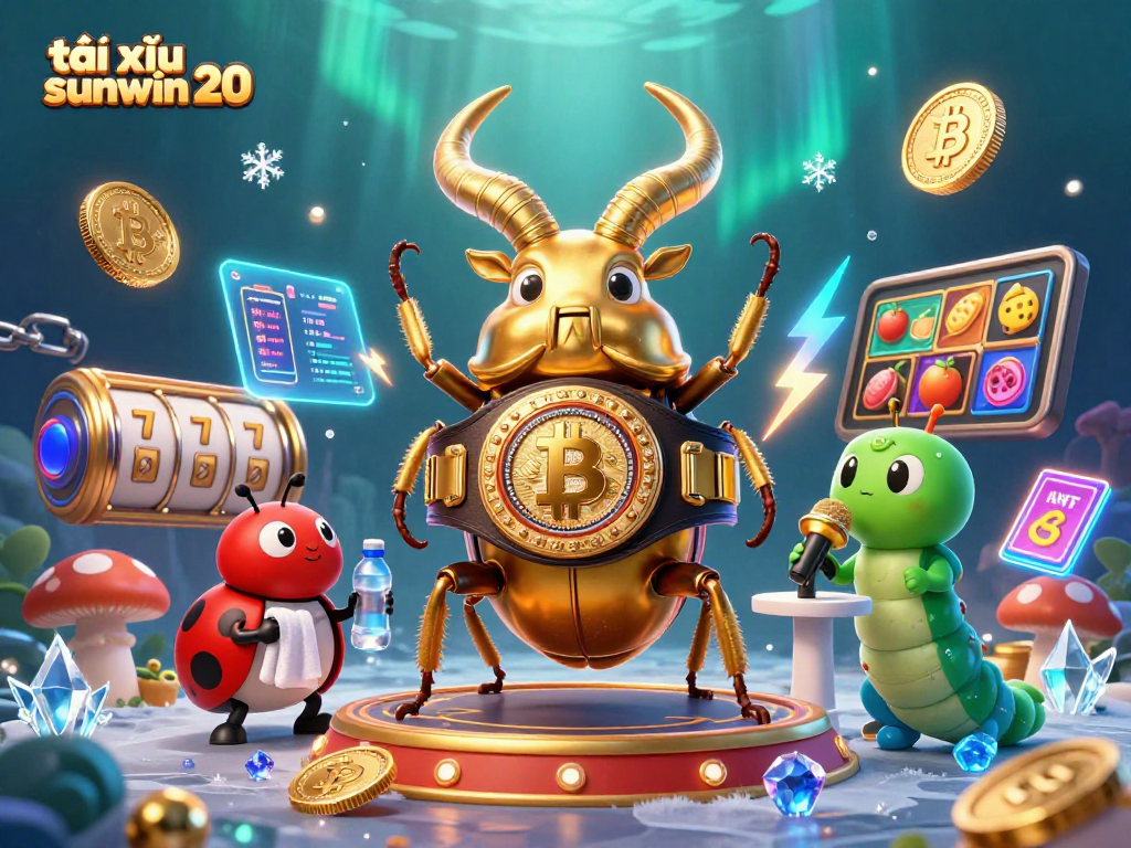 Experience thrilling gameplay with tài xỉu sunwin 20 in this vibrant 3D casino illustration.