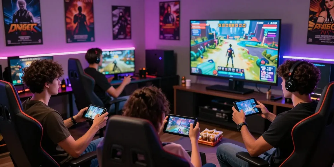 Engaging multiplayer scene playing porn games online with diverse friends enjoying interactive adult gaming.