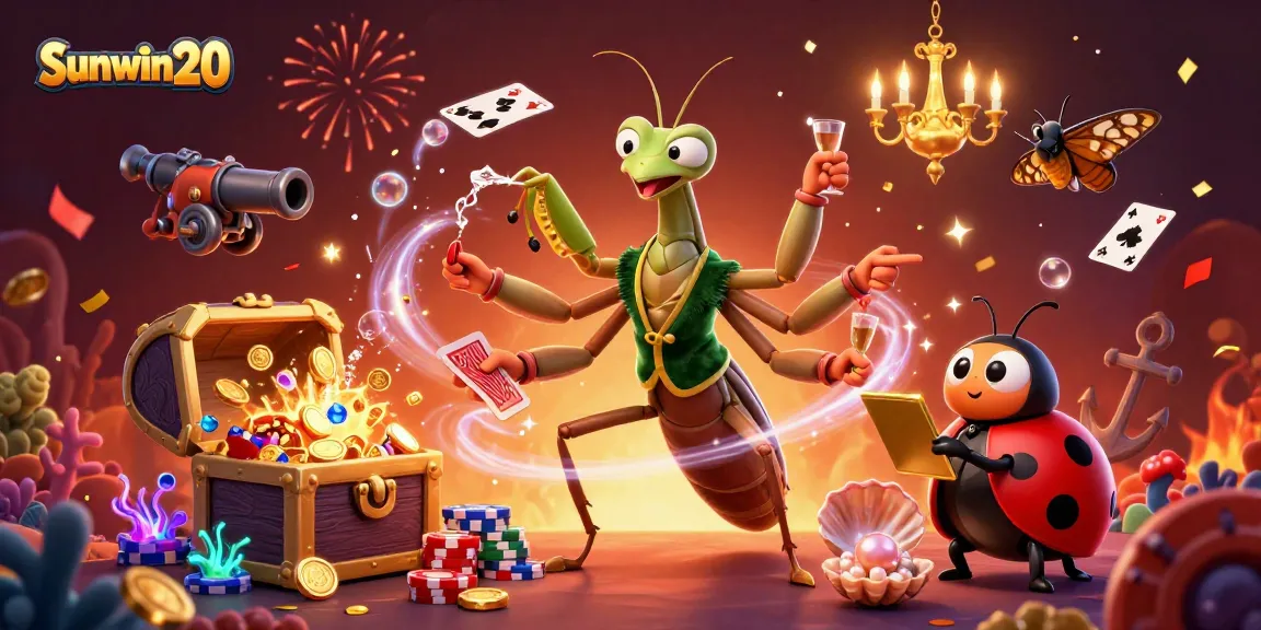 Engage in thrilling gameplay as sunwin20 offers vibrant action with card games and lavish winnings.